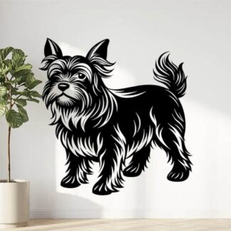 Sticker Autocollant chien kirito animaux  JL36