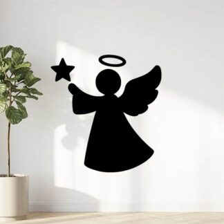 Sticker autocollant Ange de Noël décoration decostickerstore - KOOGMO