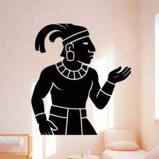 Sticker autocollant Personnage homme maya décoration decostickerstore - NPUCBX