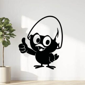 Sticker autocollant Calimero fait signe super décoration decostickerstore - OYOHYT