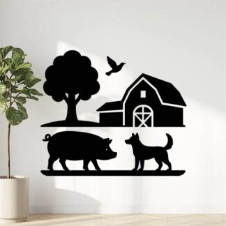 Sticker autocollant La Hardonnerie décoration decostickerstore - P4XWRI