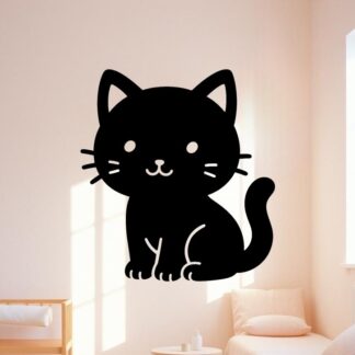 Sticker autocollant Chat kawai manga décoration decostickerstore - QMCYDG