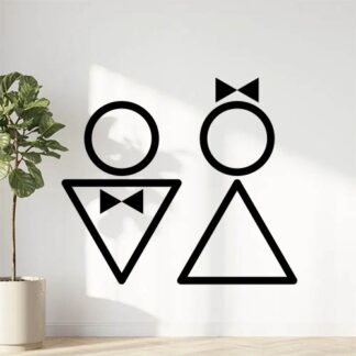 sticker autocollant pictogramme wc 4 SOQRB