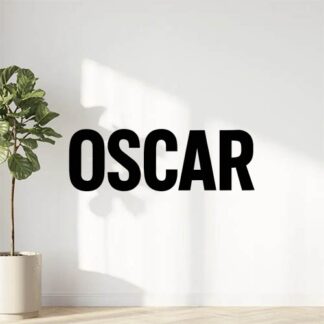Sticker autocollant OSCAR décoration decostickerstore - SSFGKO