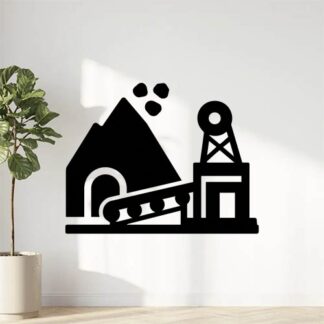 Sticker autocollant Satisfactory mineur décoration decostickerstore - WN6Q8I