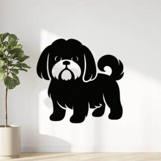 Sticker autocollant Shih tzu décoration decostickerstore - ZAHJST