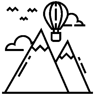 sticker autocollant montagne aventure 2A9L6