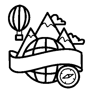 sticker autocollant montagne aventure 2KUCR