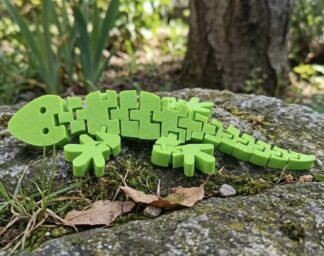 3D lézard gecko flexi KXNN3