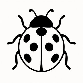 Sticker autocollant Coccinelle décoration decostickerstore - SMHVZ8