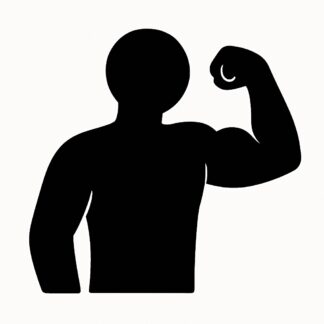 Sticker autocollant Reste fort décoration decostickerstore - FU7VEN