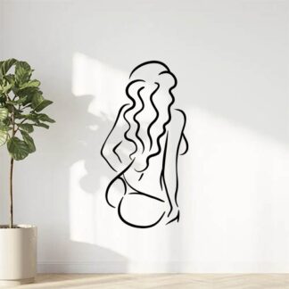 sticker autocollant femme pole-danse 1 4KL7J