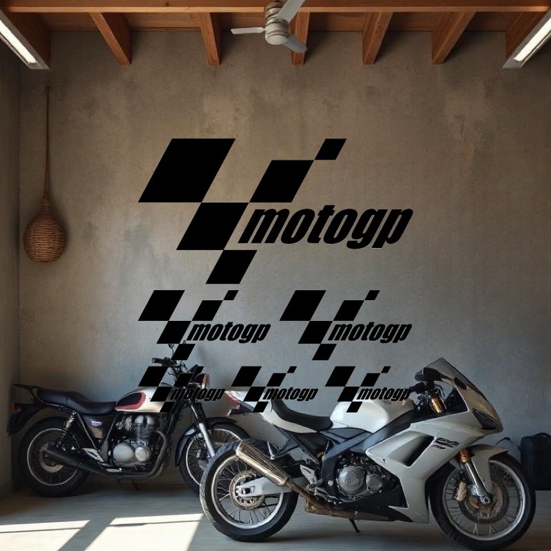 sticker autocollant moto GP 5A8T4