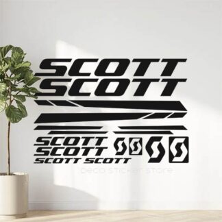 Kit stickers vélo mountain bike Scott