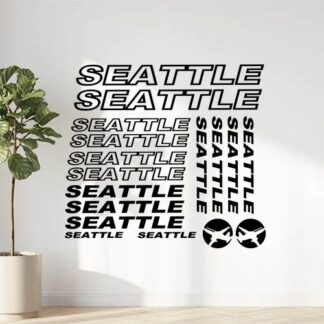 Kit stickers vélo mountain bike SEATTLE