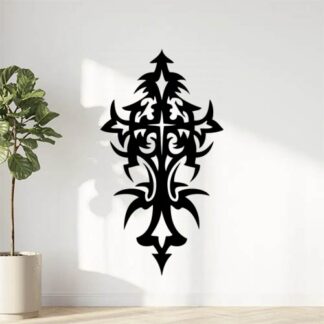 Sticker Autocollant Croix Tribale