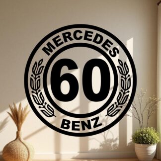 Sticker Autocollant mercedes 60 camion disque limitation  DLC547934