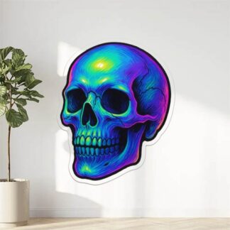 Autocollant crâne brillant décoration decostickerstore - HEHPJX