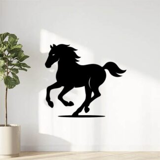 Sticker autocollant Cheval au galop décoration decostickerstore - JZY8DH
