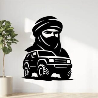Sticker autocollant Touareg emblème rallye 4x4 décoration decostickerstore - RQ86RB