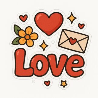 Autocollant Amour décoration decostickerstore - ZIHXJ1