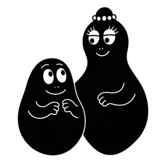 Sticker autocollant Barba bulle et barbapapa décoration decostickerstore - UG9CQB