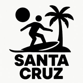 Sticker autocollant Santa Cruz décoration decostickerstore - Q0HSFB