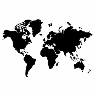 Sticker autocollant carte du monde décoration decostickerstore - XE9IC7