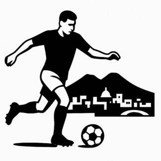 Sticker autocollant naples foot décoration decostickerstore - RX7YOC