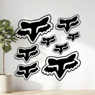 Kit sticker autocollants Fox modèle 2