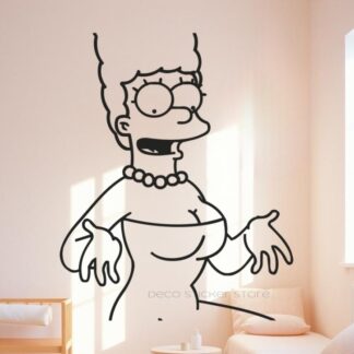 Sticker autocollant Marge Simpson