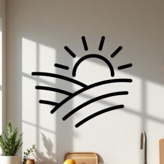 sticker autocollant Soleil E13WI