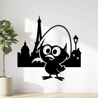 Sticker autocollant Calimero à Paris en France décoration decostickerstore - FTFTFB