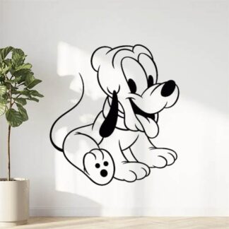 Sticker Autocollant pluto disney hero  HE0927