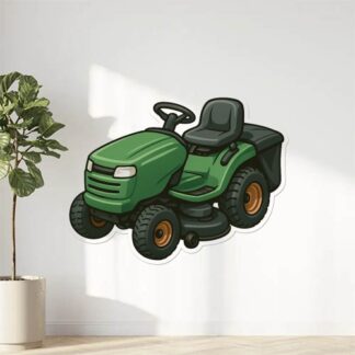 Autocollant tracteur de pelouse décoration decostickerstore - MSNIG0