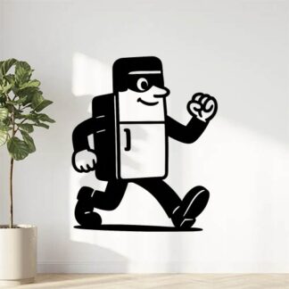 Sticker autocollant frigoman décoration decostickerstore - Q7PSQ5