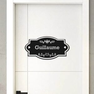Plaque de porte à personnaliser