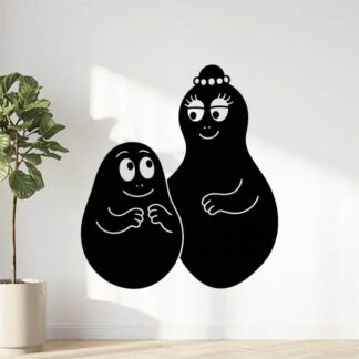 Sticker autocollant Barba bulle et barbapapa décoration decostickerstore - UG9CQB