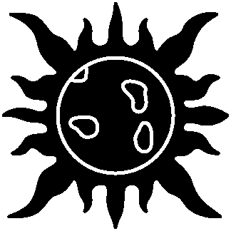 sticker autocollant Soleil VUENQ