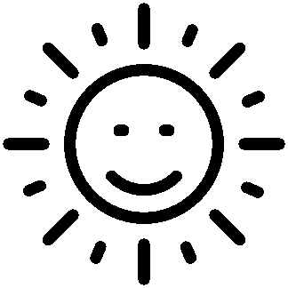 sticker autocollant Soleil TDFSW