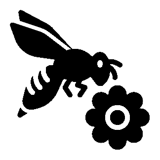 sticker autocollant abeille insecte 8GWW7