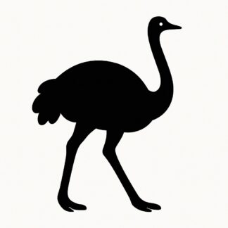 Sticker autocollant Autruche décoration decostickerstore - GIJTK8