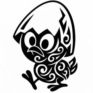 Sticker autocollant Calimero tribal décoration decostickerstore - QK8TIF