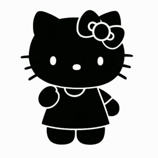 Sticker autocollant Hello Kitty mignonne décoration decostickerstore - 8IZZRD