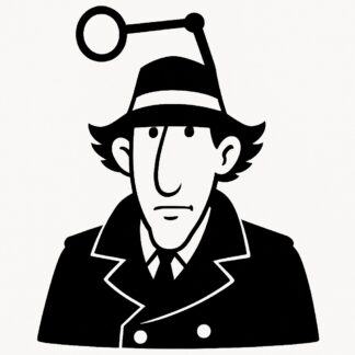 Sticker autocollant Inspecteur Gadget décoration decostickerstore - 6UY2GA