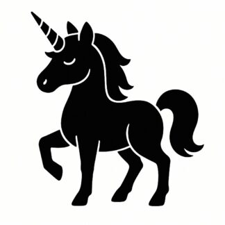 Sticker autocollant Licorne décoration decostickerstore - ZWHJHM