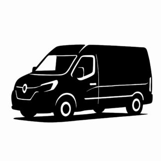 Sticker autocollant un fourgon Renault décoration decostickerstore - S0GABY