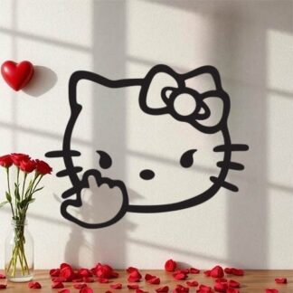 Sticker Hello Kitty fuck