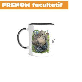 Mug en céramique blanche de 325 ml (11 oz) avec intérieur coloré