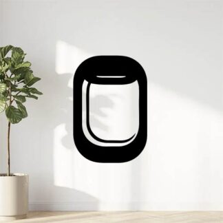 Sticker autocollant fenêtre de l'avion décoration decostickerstore - P8S1L7